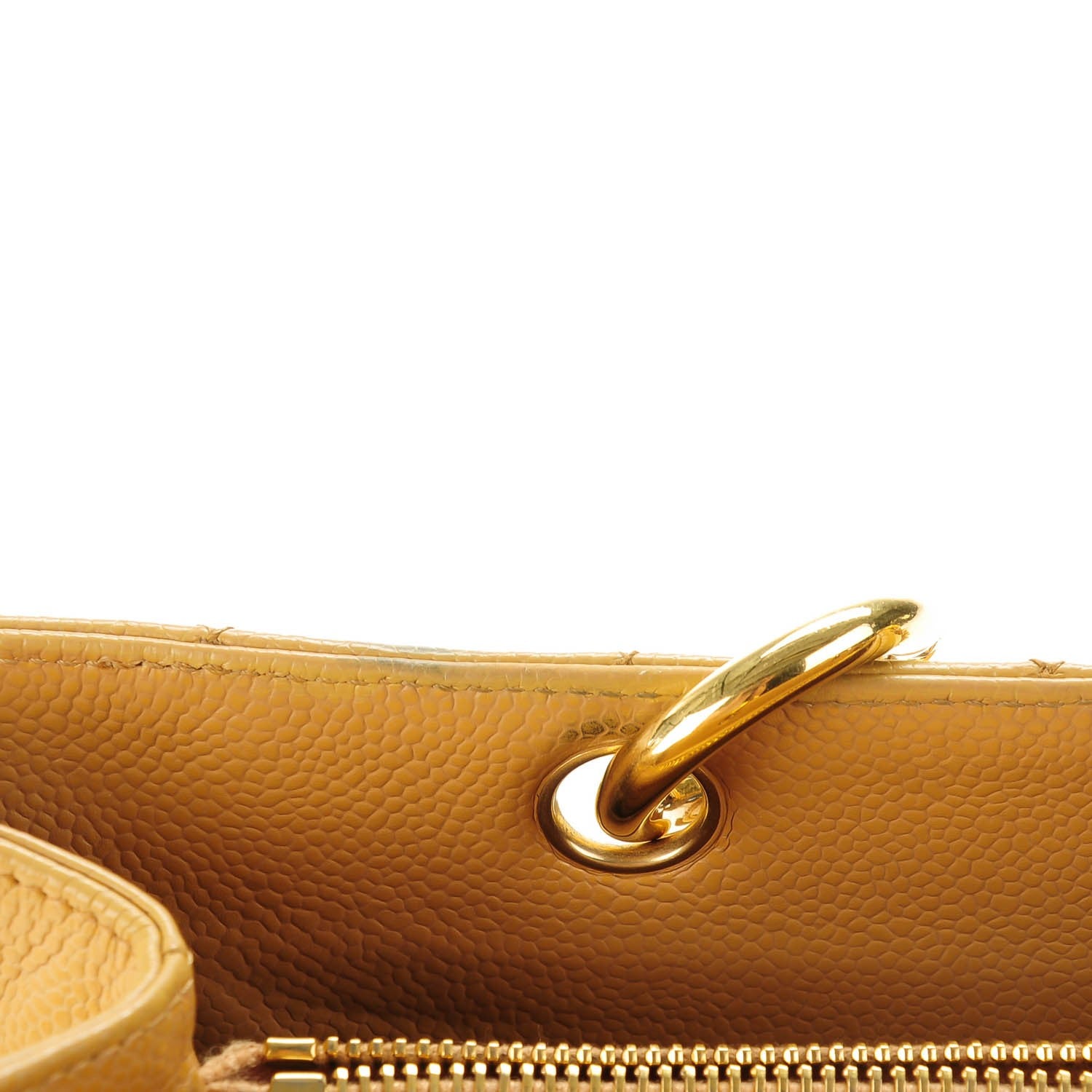 Chanel Caviar Quilted Grand Shopping Tote GST Beige 12 of 15