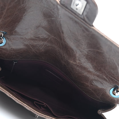 Chanel Crumpled Grained Calfskin Jumbo CC Crave Flap Beige 4 of 4