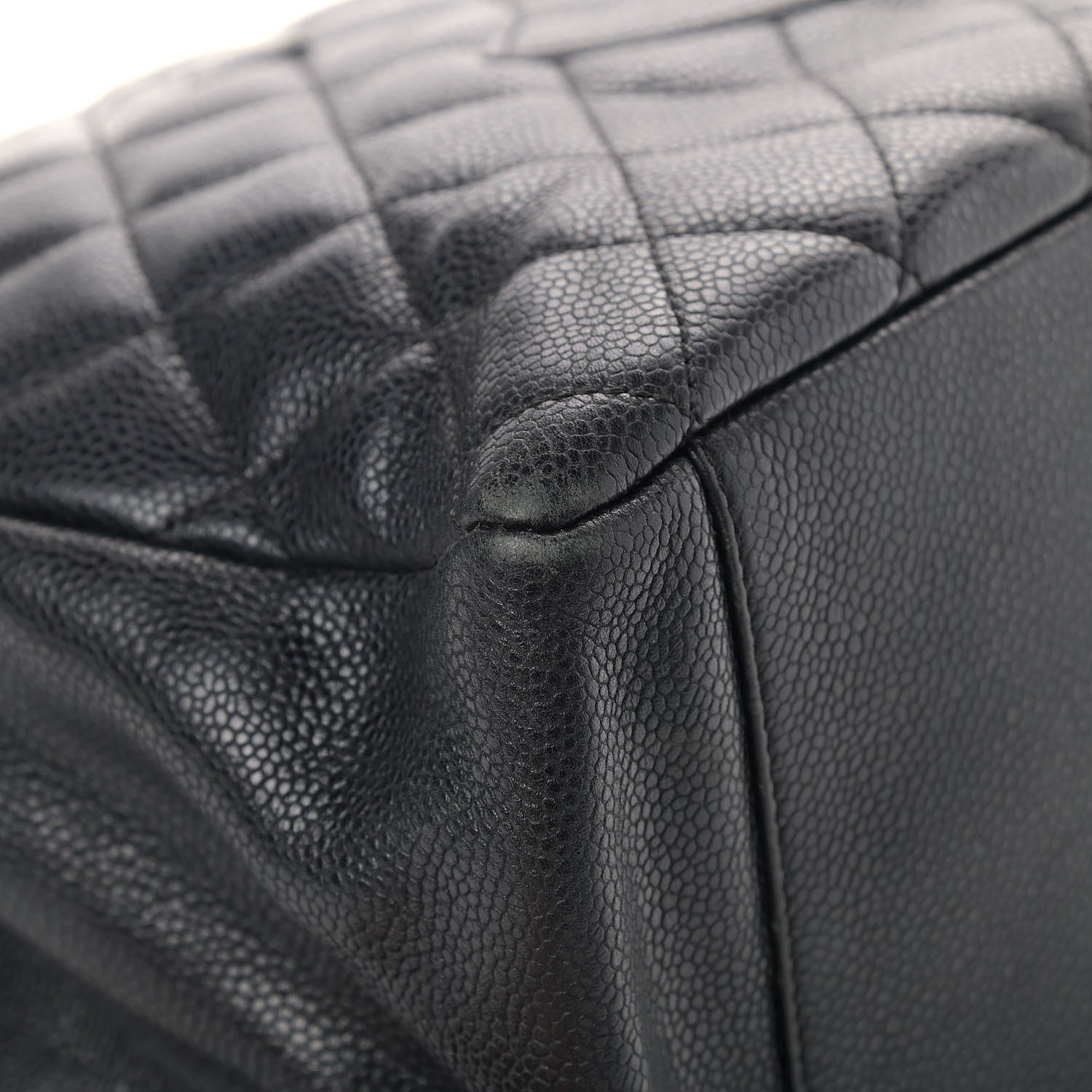 Chanel Caviar Quilted Grand Shopping Tote GST Black 5 of 12
