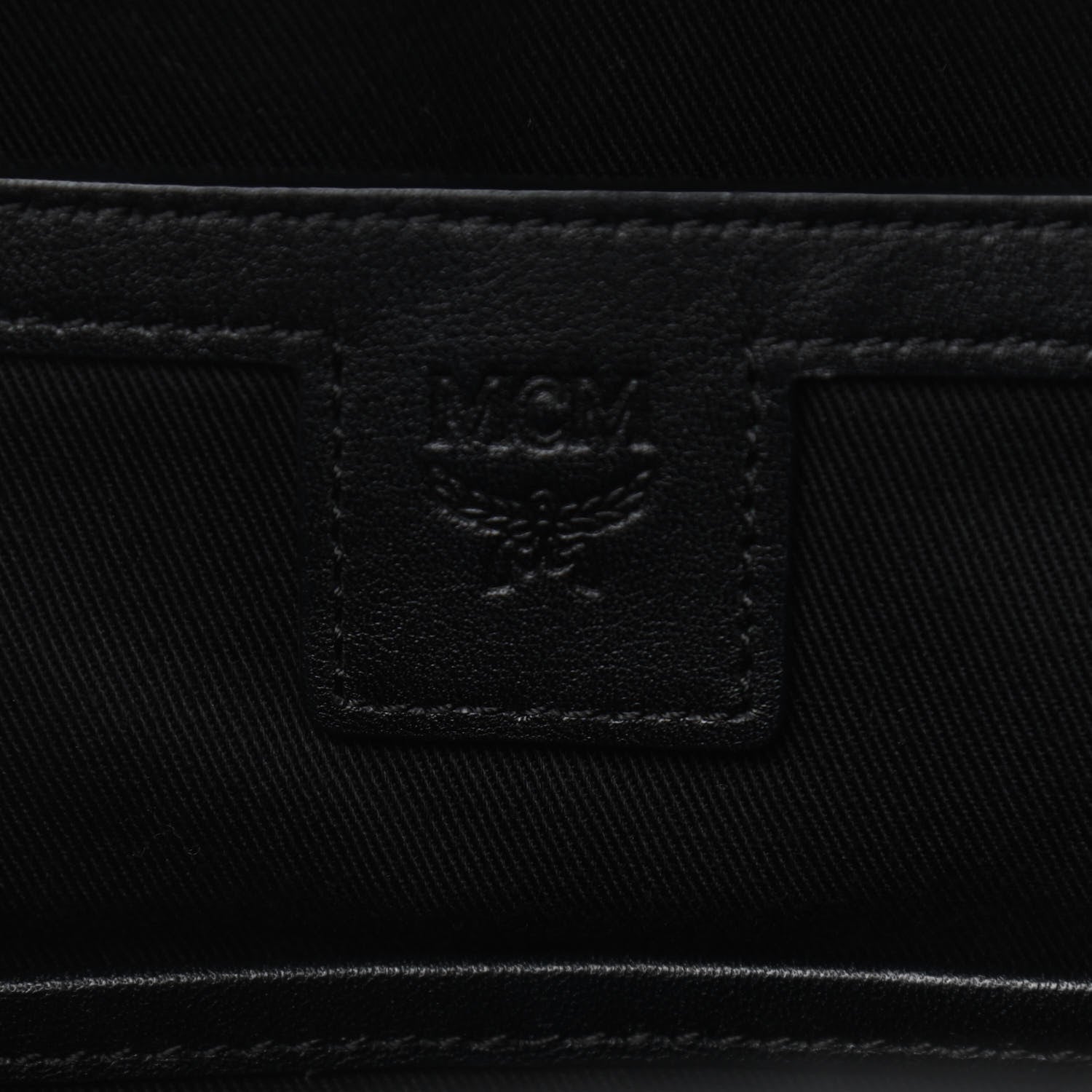 MCM Visetos Studded Medium Stark Gunta Backpack Black 6 of 11