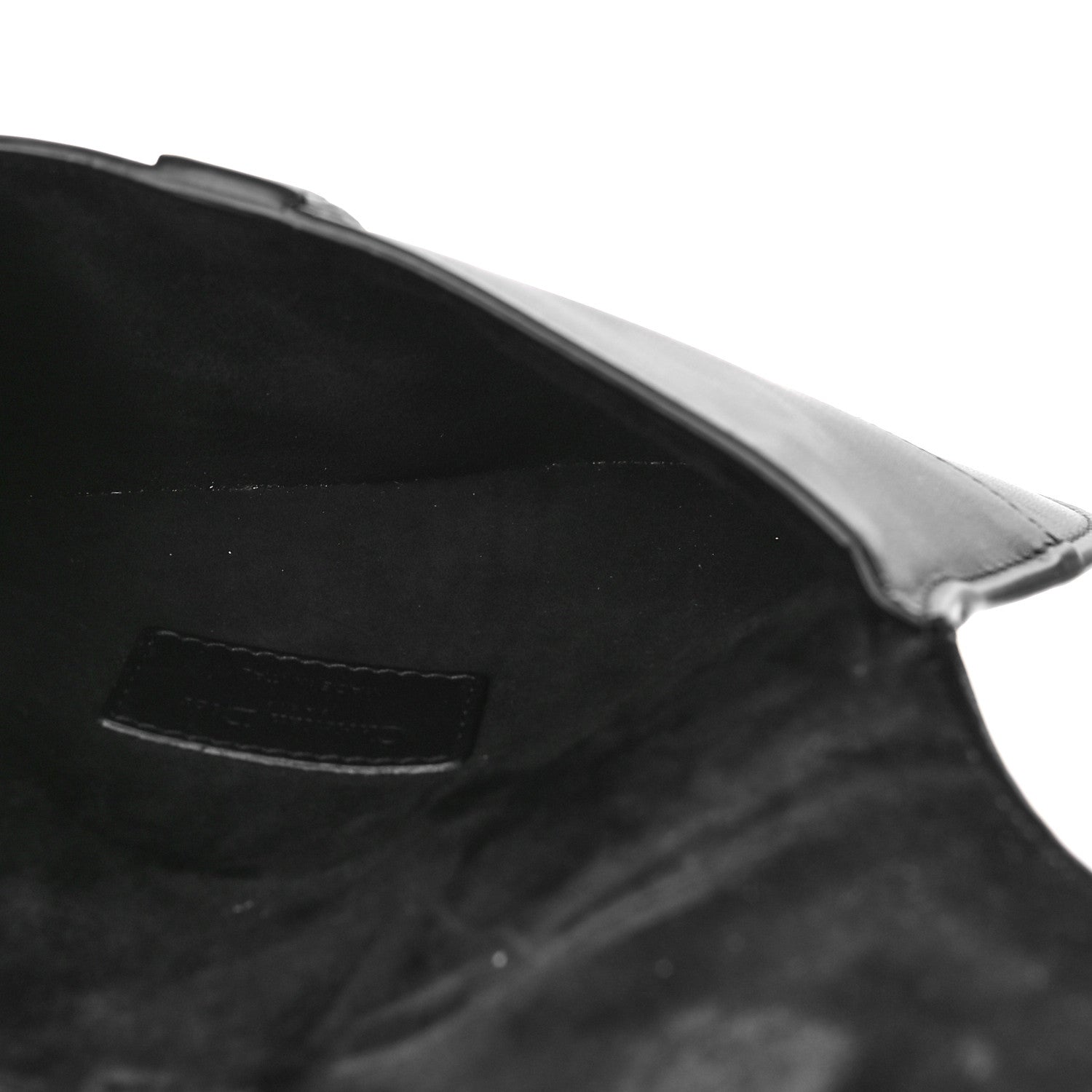 Christian Dior Ultra Matte Calfskin Saddle Belt Bag Black 5 of 10