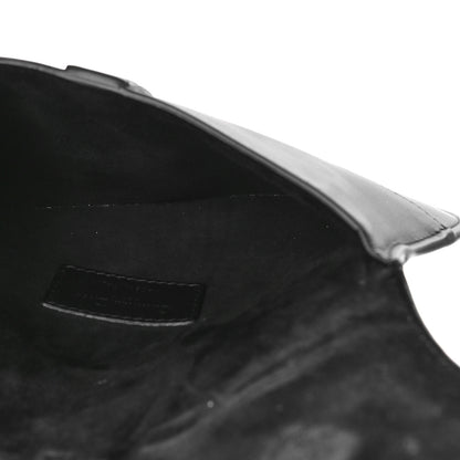 Christian Dior Ultra Matte Calfskin Saddle Belt Bag Black 5 of 10