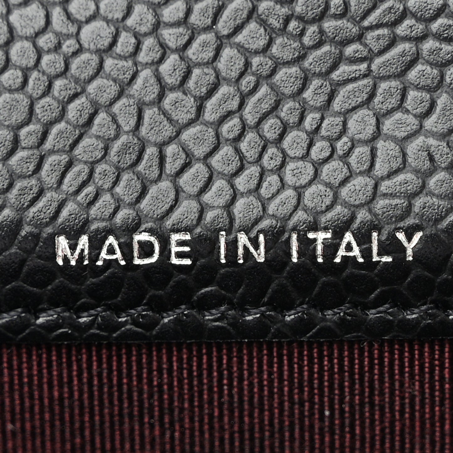 Caviar Quilted Flap Card Holder Wallet Black
