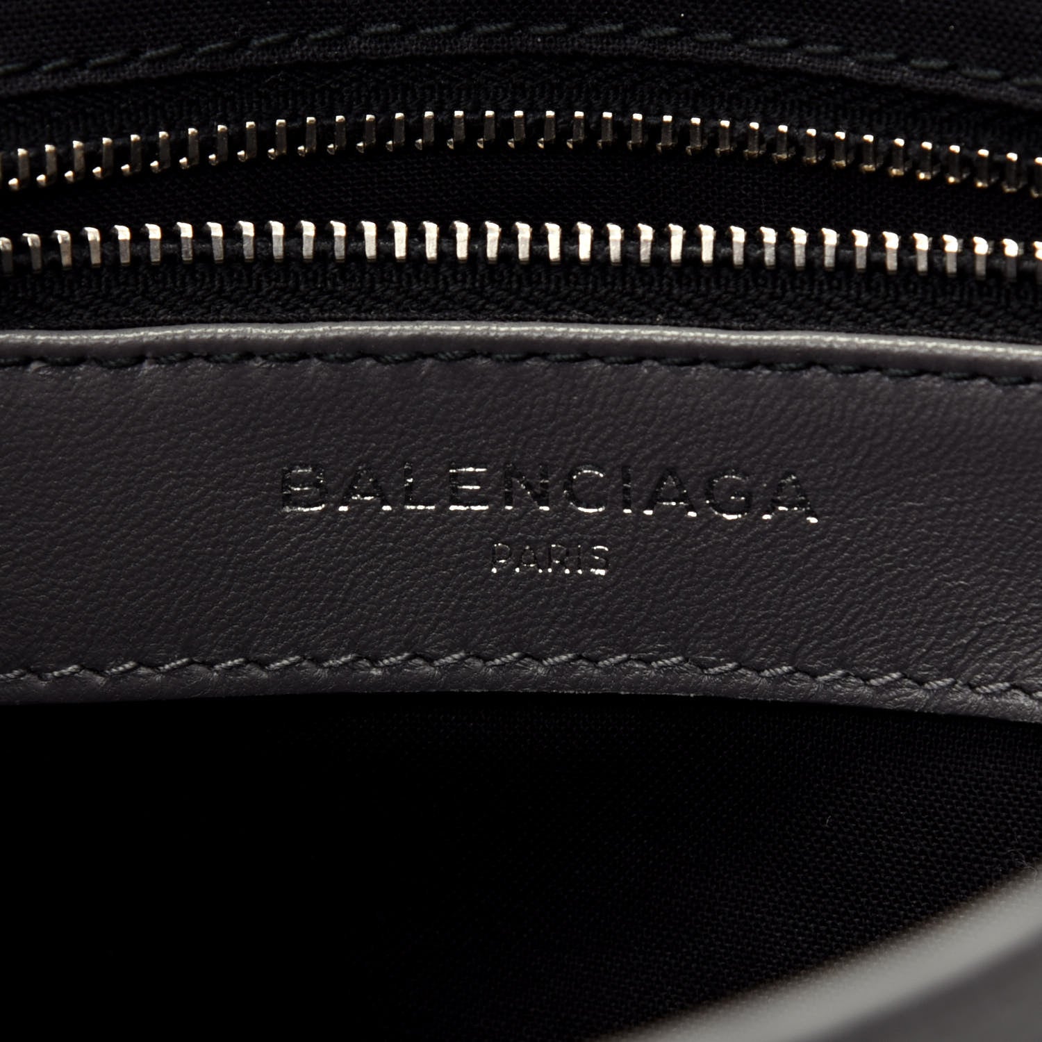 Balenciaga Chevre Silver Metallic Edge Hardware S City Gris Acier 8 of 15