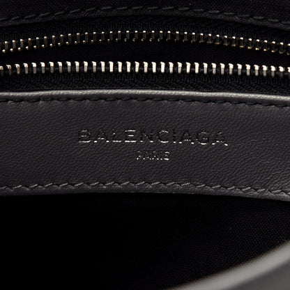 Balenciaga Chevre Silver Metallic Edge Hardware S City Gris Acier 8 of 15