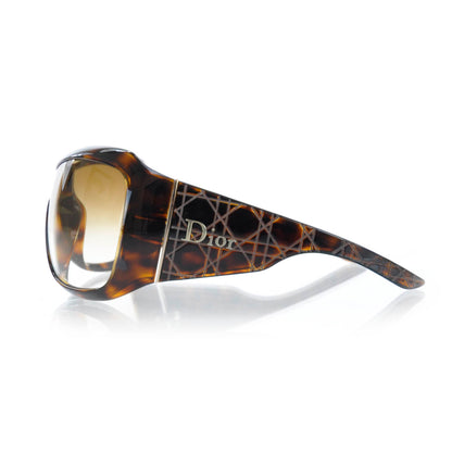 Christian Dior Tortoise Cannage 1 Quilted Sunglasses 3 of 7
