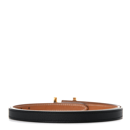 Hermes Swift Epsom 13mm Focus Belt 75 Black Gold 4 of 6