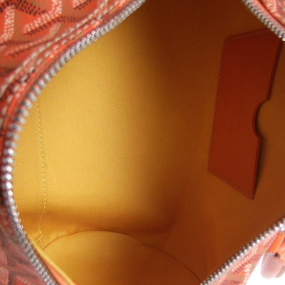 Goyard Goyardine Amakios PM Bowler Tote Bag Orange 7 of 12