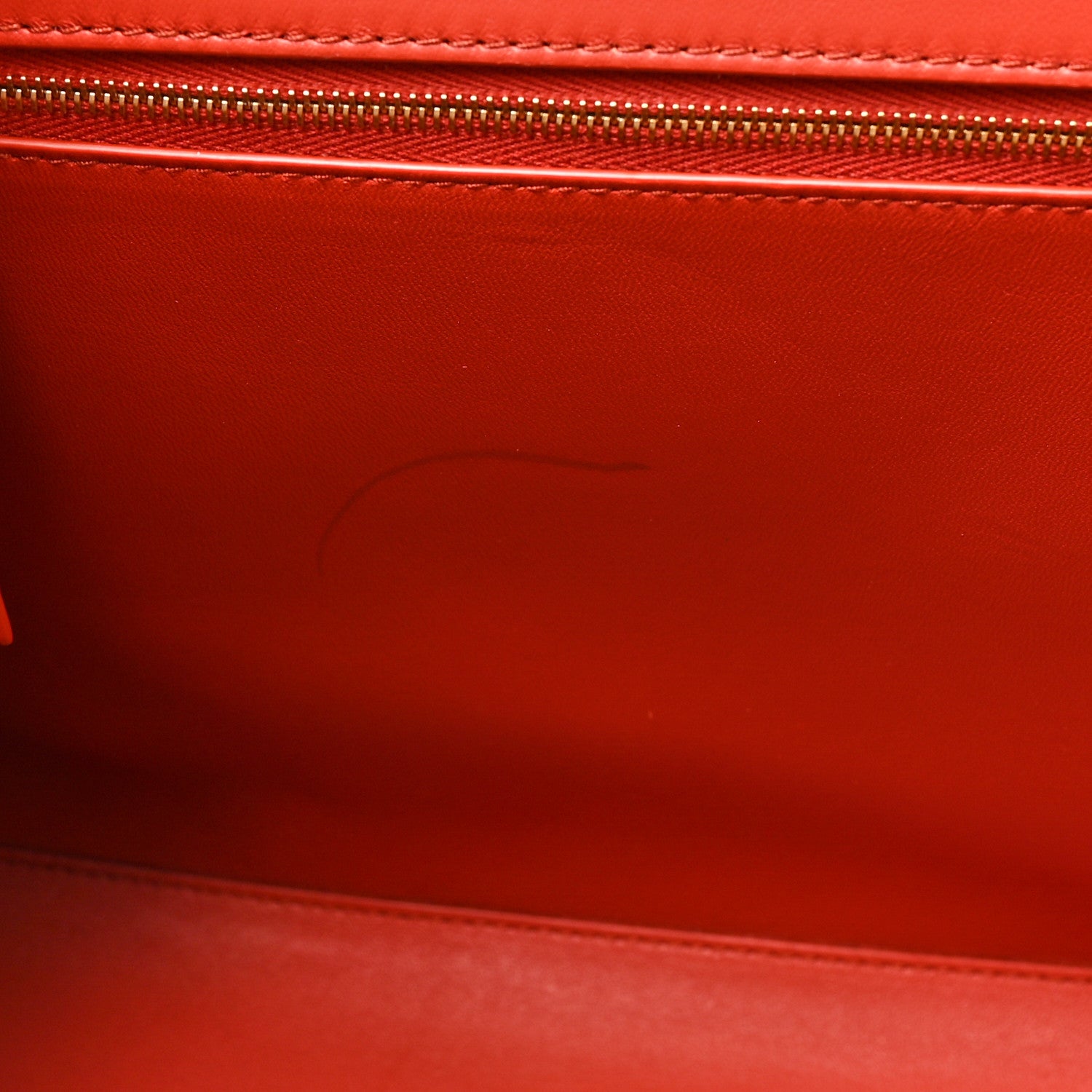 Bottega Veneta Calfskin Medium Desiree Shoulder Bag Red 9 of 10