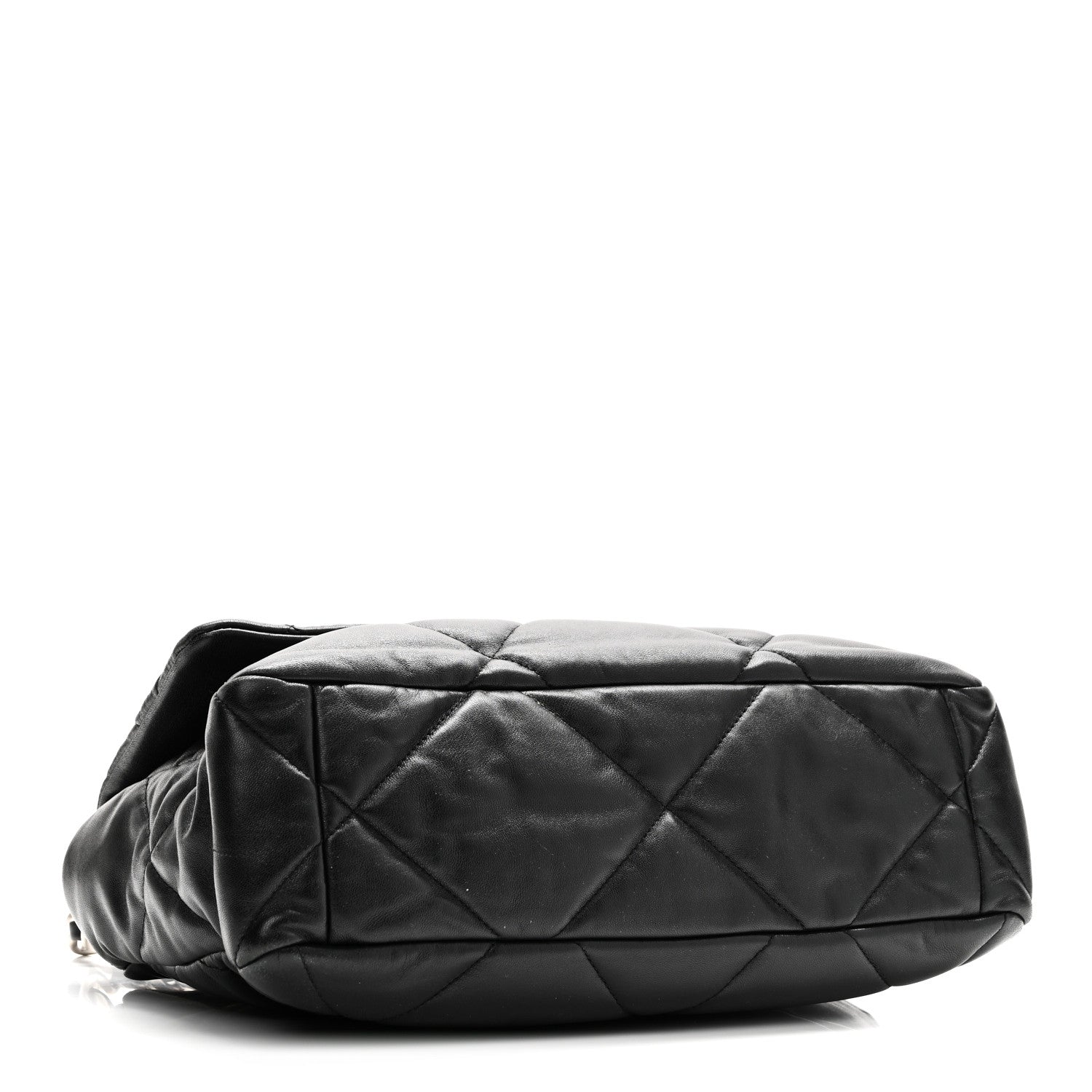 Chanel Lambskin Quilted Large Chanel 19 Flap Black 4 of 11