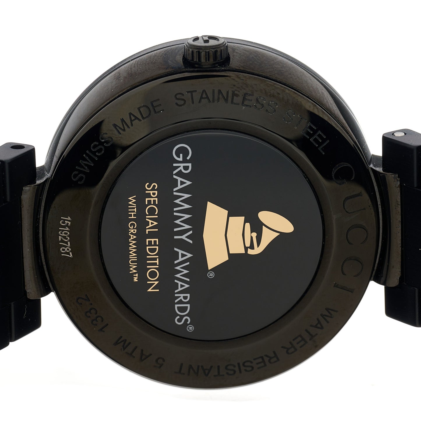 Stainless Steel 42mm Interlocking G Grammy Quartz Watch