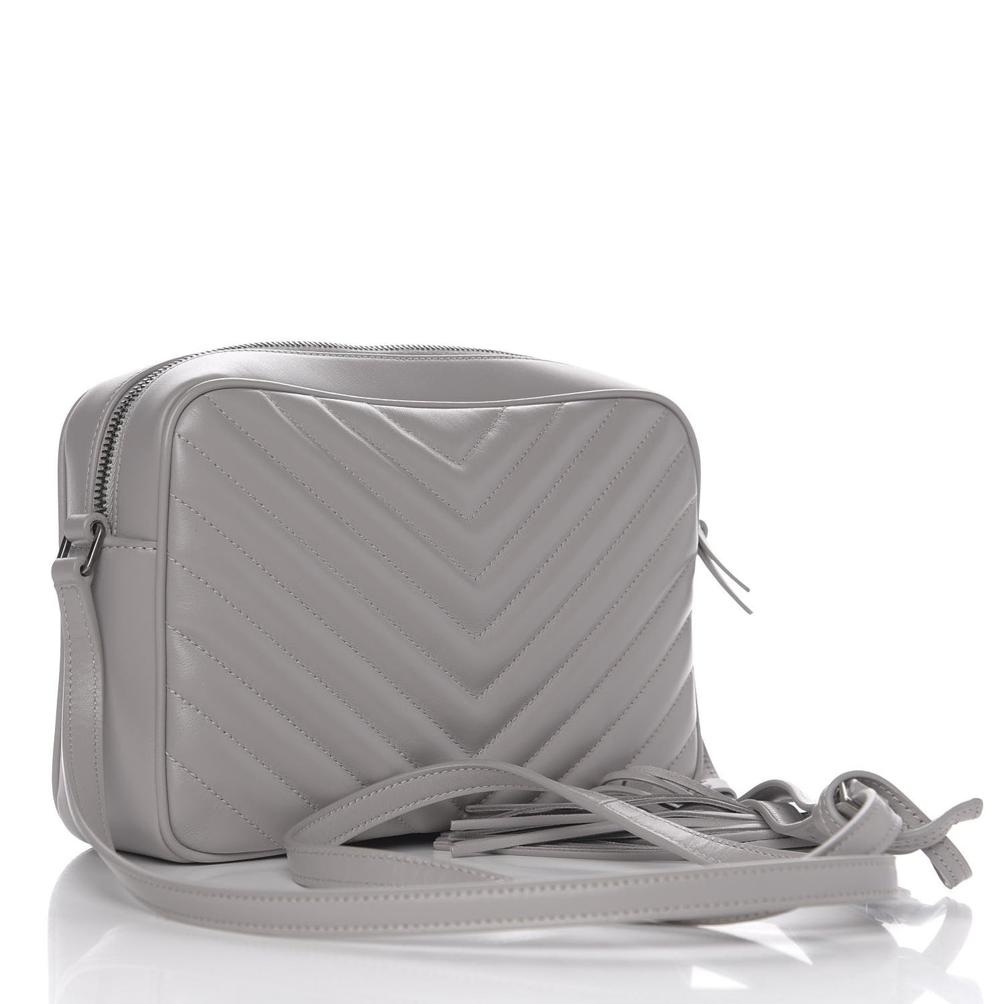 Calfskin Matelasse Monogram Lou Camera Bag Granite