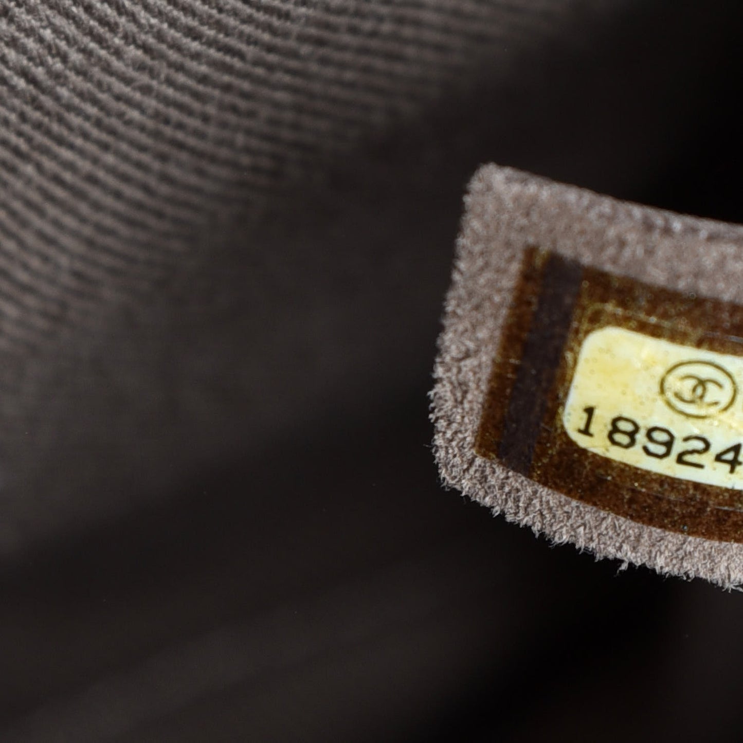 Caviar Quilted Shopping Tote Light Beige