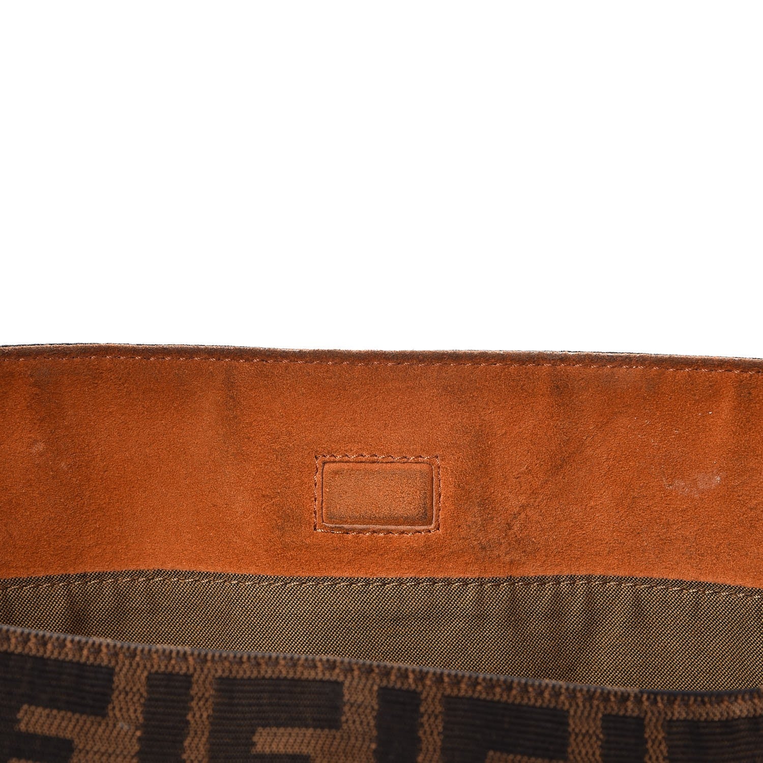 Fendi Zucca Large Hobo Tobacco Orange 12 of 13