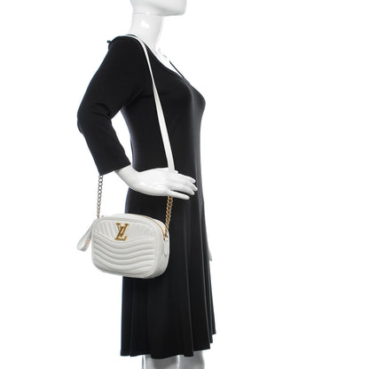 Louis Vuitton Calfskin New Wave Camera Bag White 2 of 11