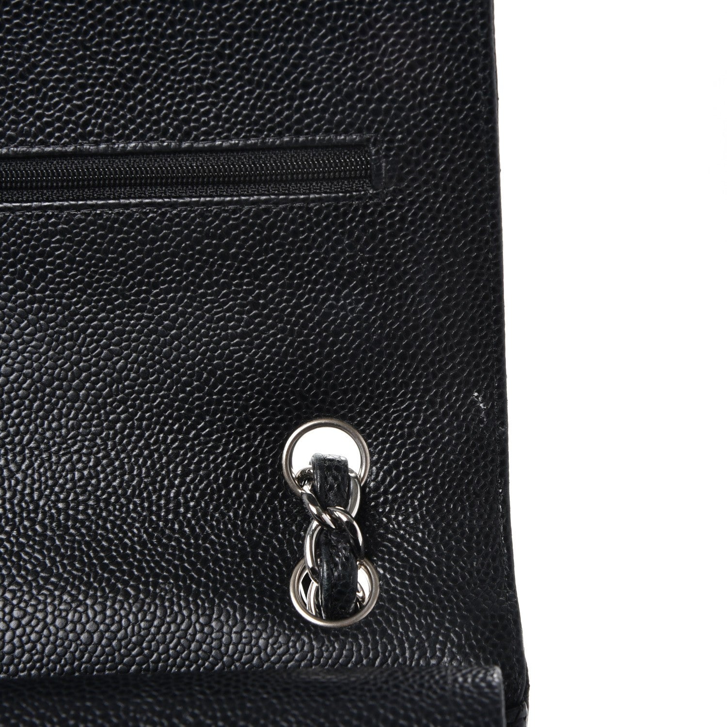 Chanel Caviar Quilted Maxi Double Flap Black 9 of 11