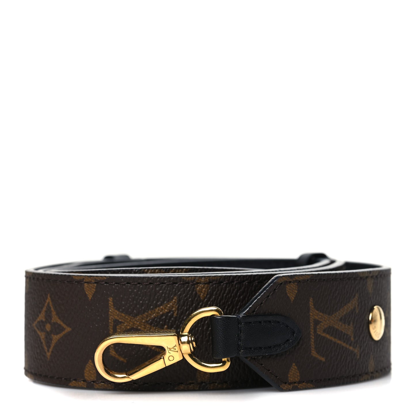 Monogram Adjustable Bandouliere Shoulder Strap Black