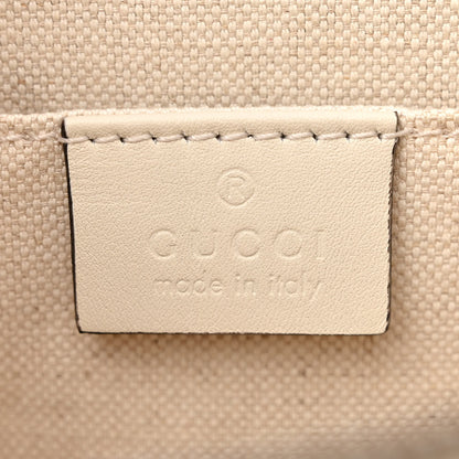 Gucci Calfskin Bamboo Web Medium Dionysus Top Handle Bag White Blue Hibiscus Red 6 of 12