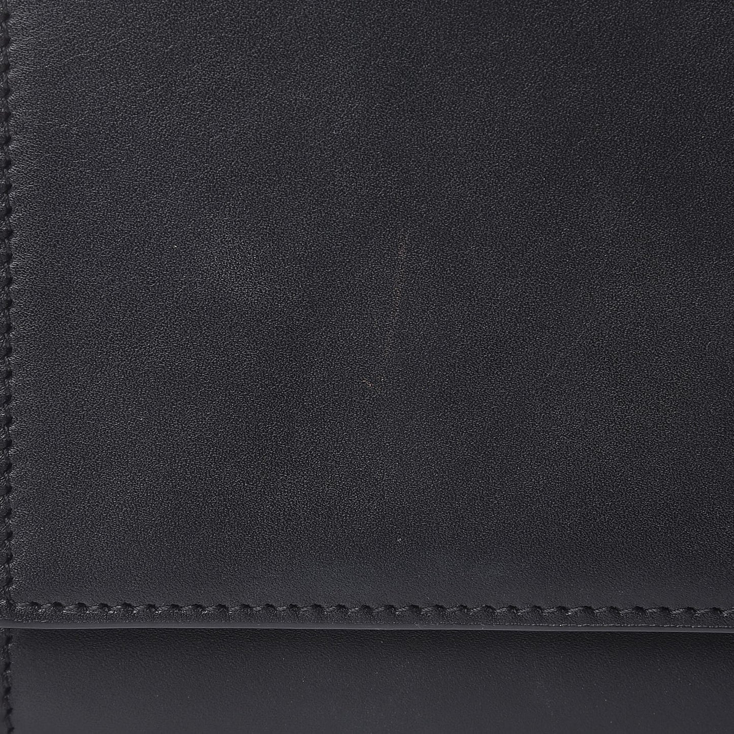 Calfskin Medium Monogram Kate Satchel Black