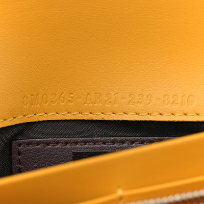 Fendi X FRGMT X POKEMON Glazed Fabric FF Pokemon Print Continental Wallet On Chain Tobacco Moro Giallo Tobacco Moro Giallo 7 of 11