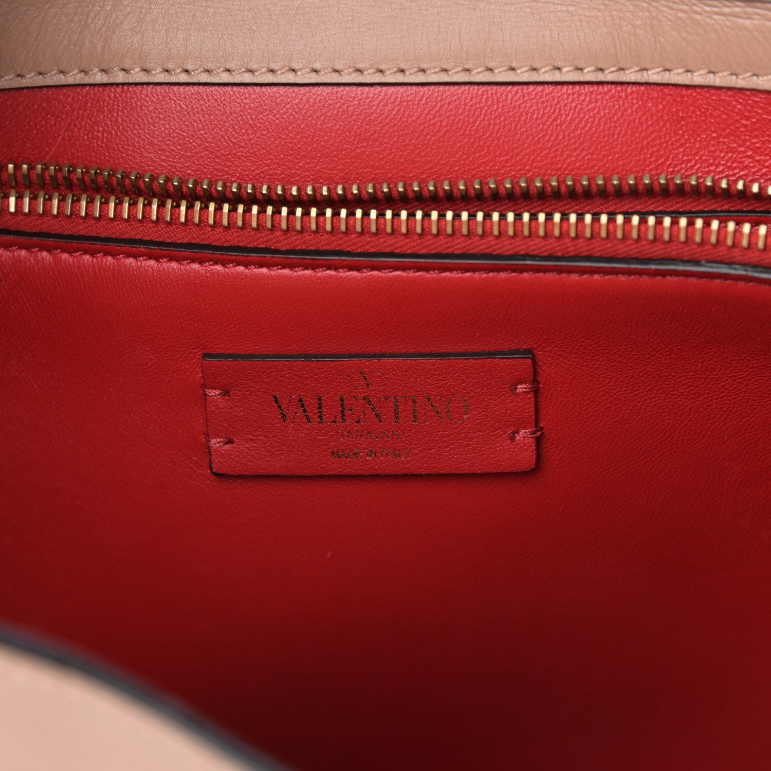 Valentino Garavani Smooth Calfskin VSling Hobo Bag Camel Rose 6 of 11