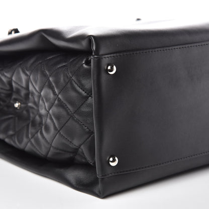 Chanel Calfskin Shopping Tote Black 8 of 10