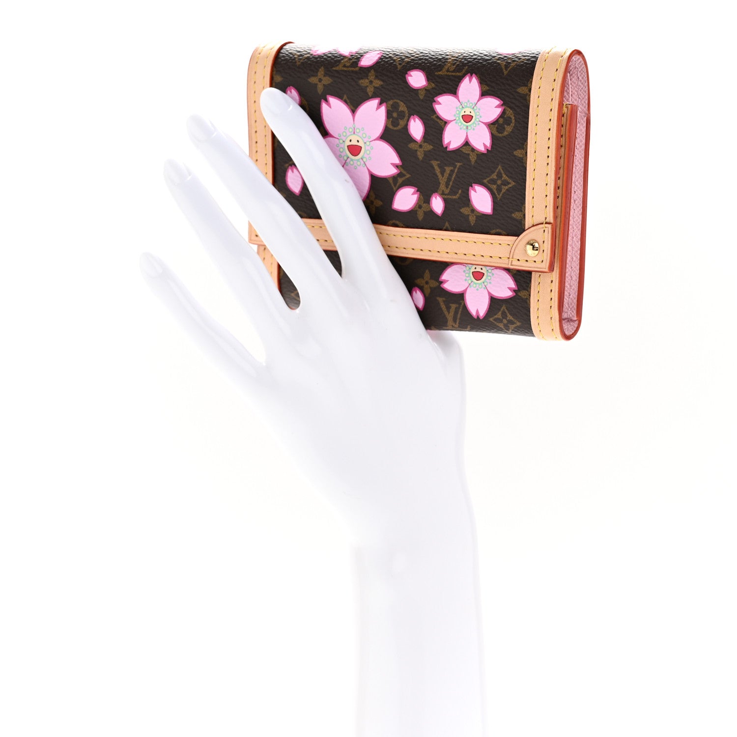 Louis Vuitton LV X TM Monogram Cherry Blossom Victorine Wallet
