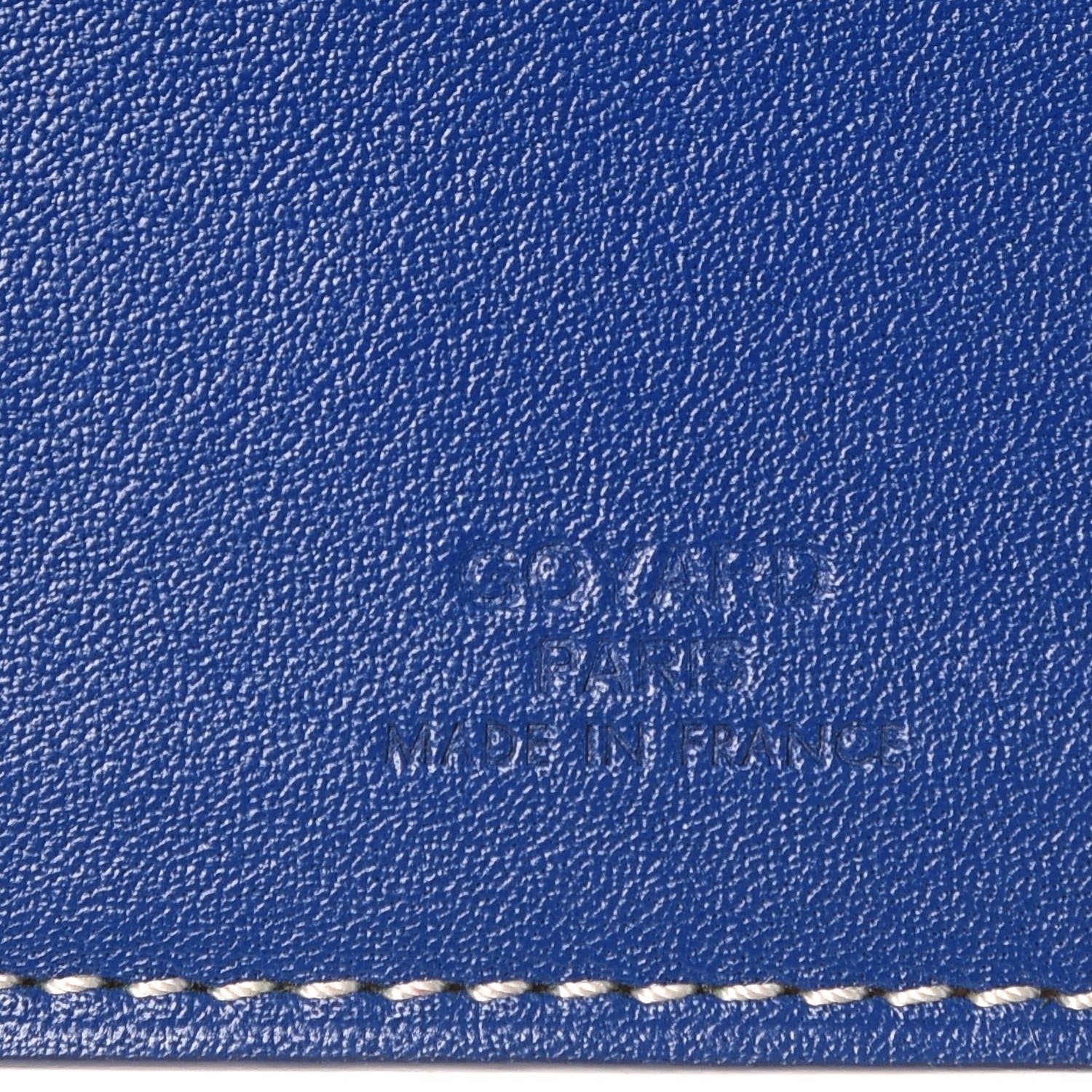 Goyard Goyardine Passport Wallet Navy 6 of 9