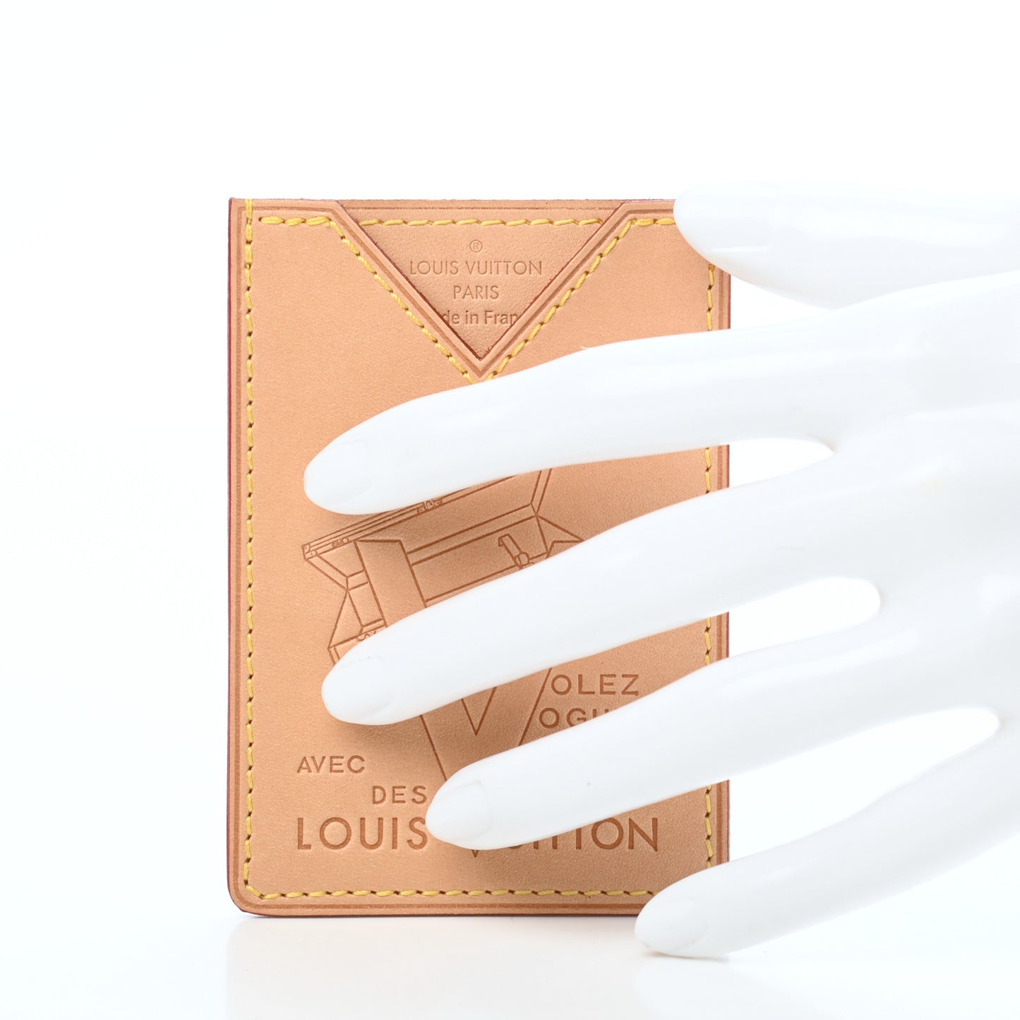 Vachetta Voyages Card Holder