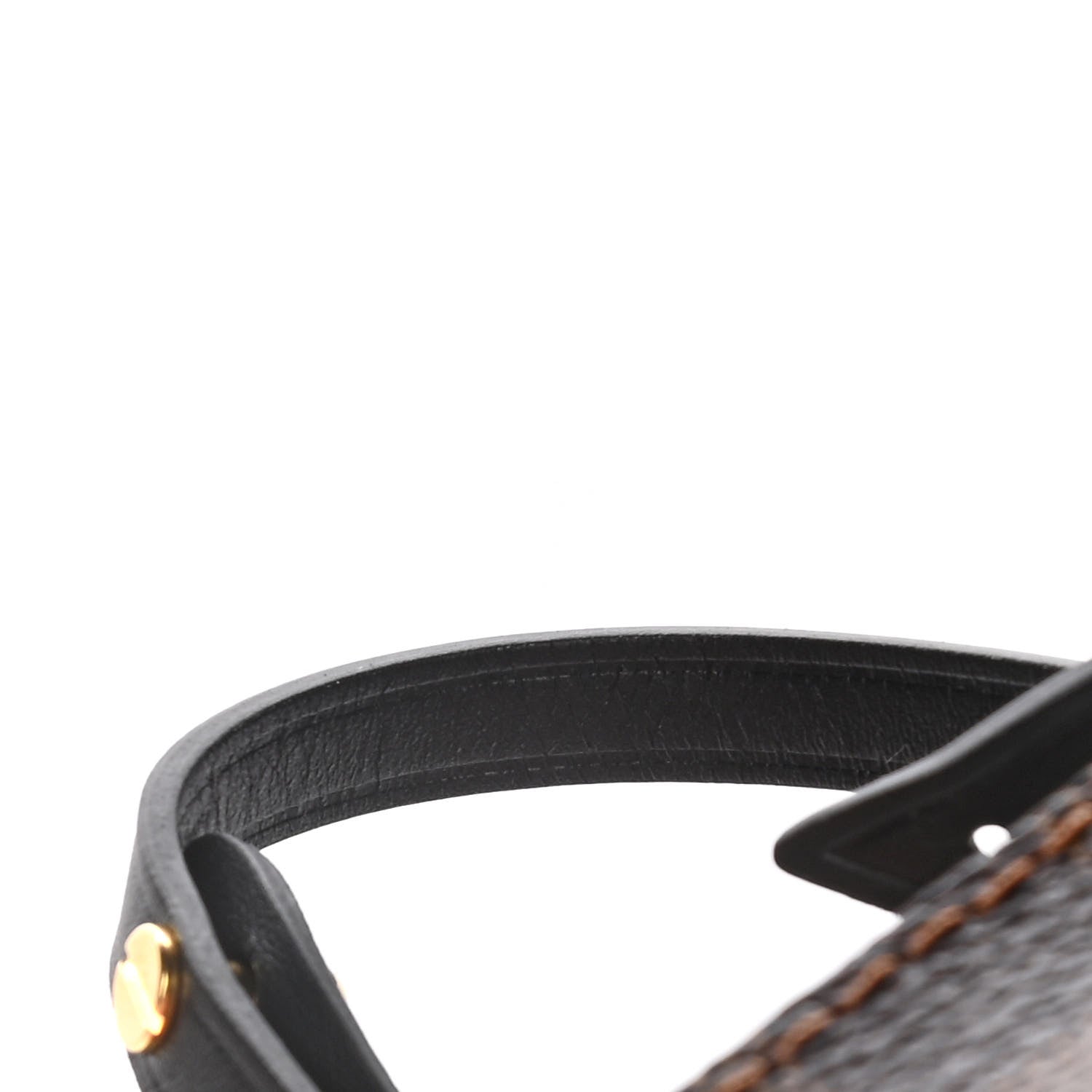Louis Vuitton Damier Ebene Belmont MM Black 12 of 12