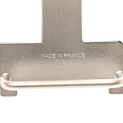 Hermes Swift Epsom 24mm Mini Constance H Belt 75/30 Black Etoupe 6 of 7