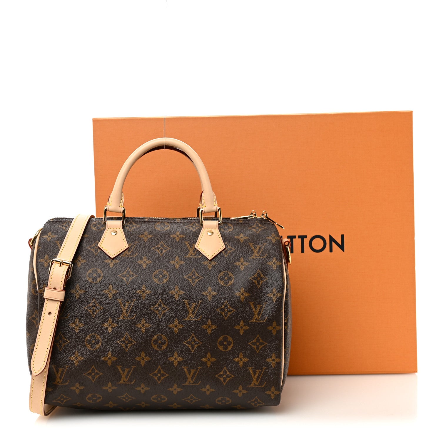 Louis Vuitton Monogram Speedy Bandouliere 30 10 of 10