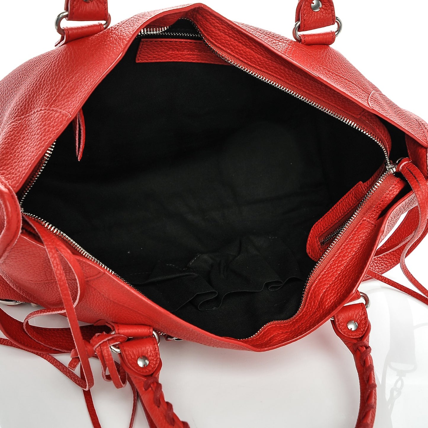 Vibrato Calfskin Classic Silver Hardware City Rouge Cerise