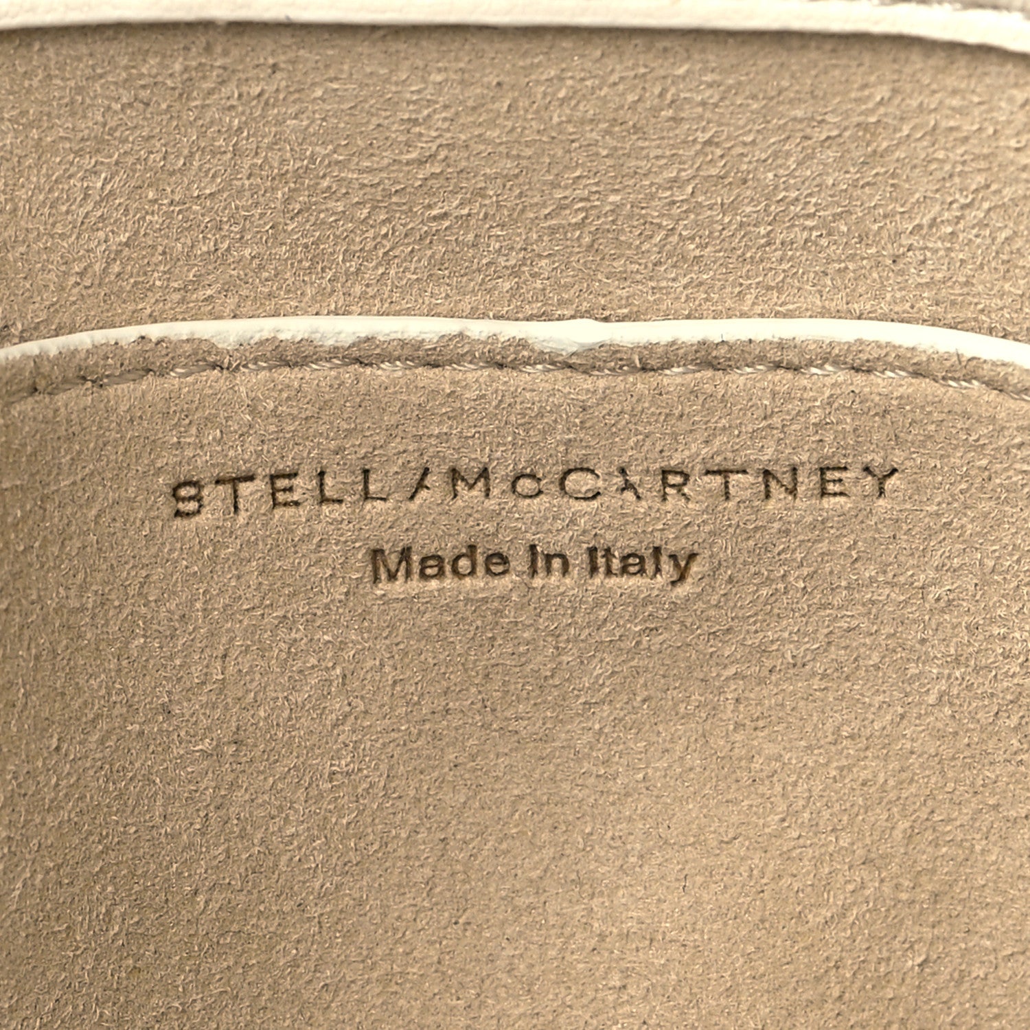 Stella McCartney Eco Alter Nappa Eco Shearling Clutch Natural 6 of 12