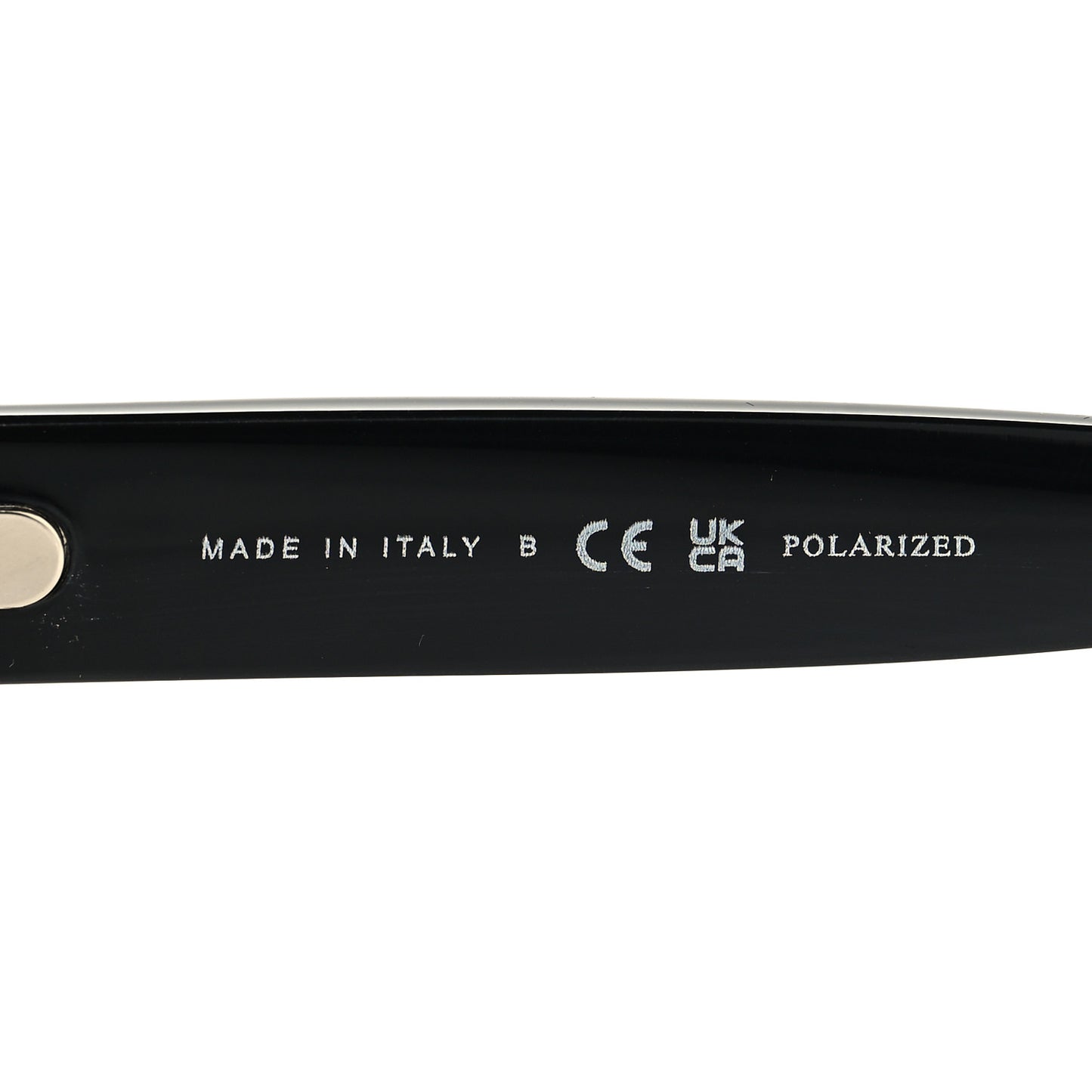 Acetate Polarized Square CC Sunglasses 5380 Black