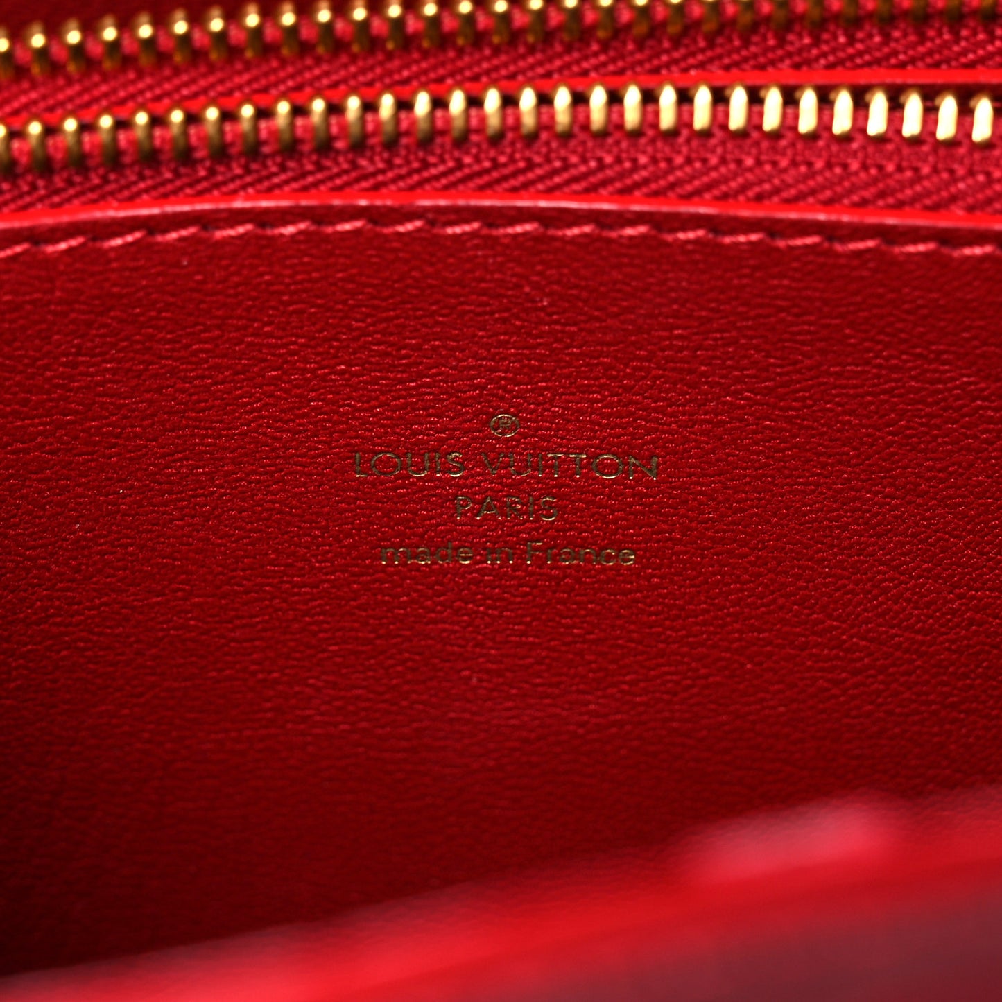 Crocodile Brilliant Montaigne MM Rouge