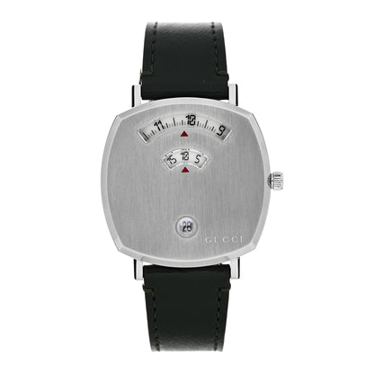 Gucci Stainless Steel Calfskin 35mm Grip Quartz Watch Green 1 of 5