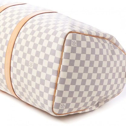 Louis Vuitton Damier Azur Keepall 50 4 of 9