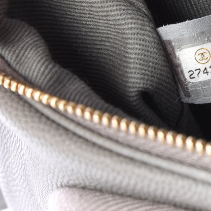 Chanel Caviar Quilted Business Affinity Waist Bag Grey 9 of 11
