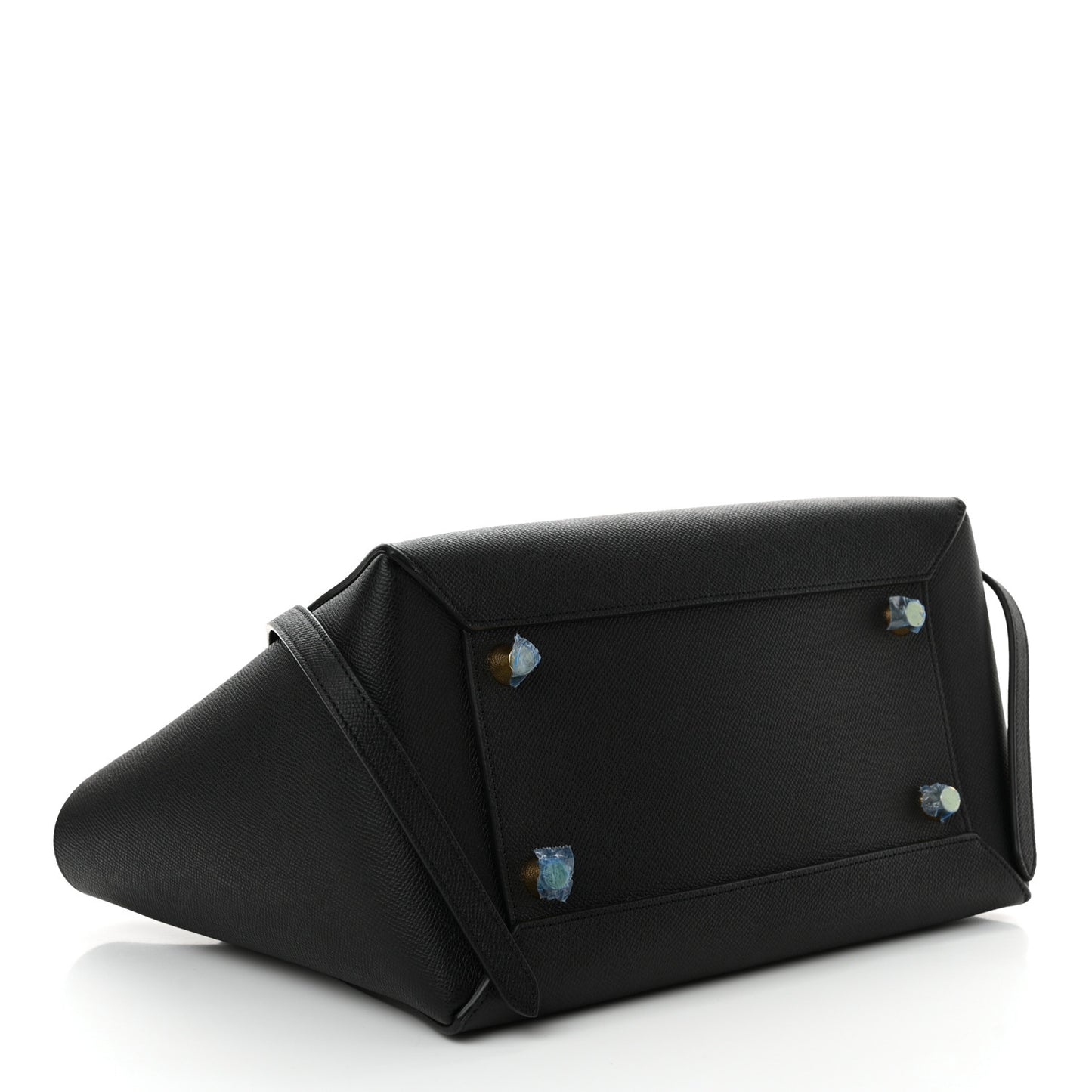 Grained Calfskin Mini Belt Bag Black