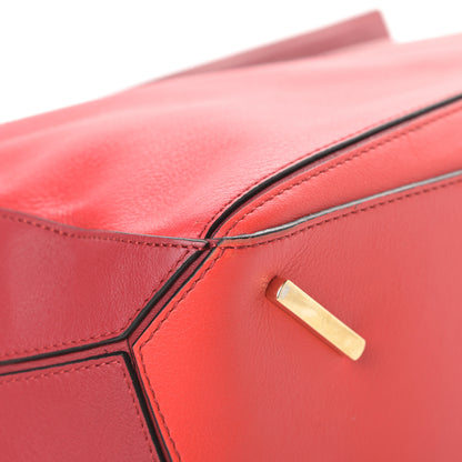 Loewe Calfskin Colorblock Medium Puzzle Bag Red 9 of 13