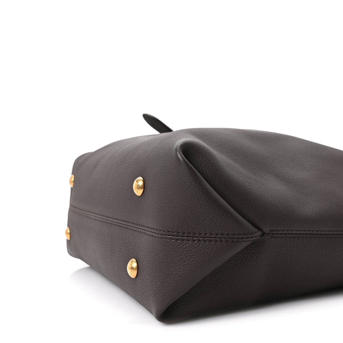 Louis Vuitton Grained Calfskin Low Key Cabas MM Chocolate 10 of 10