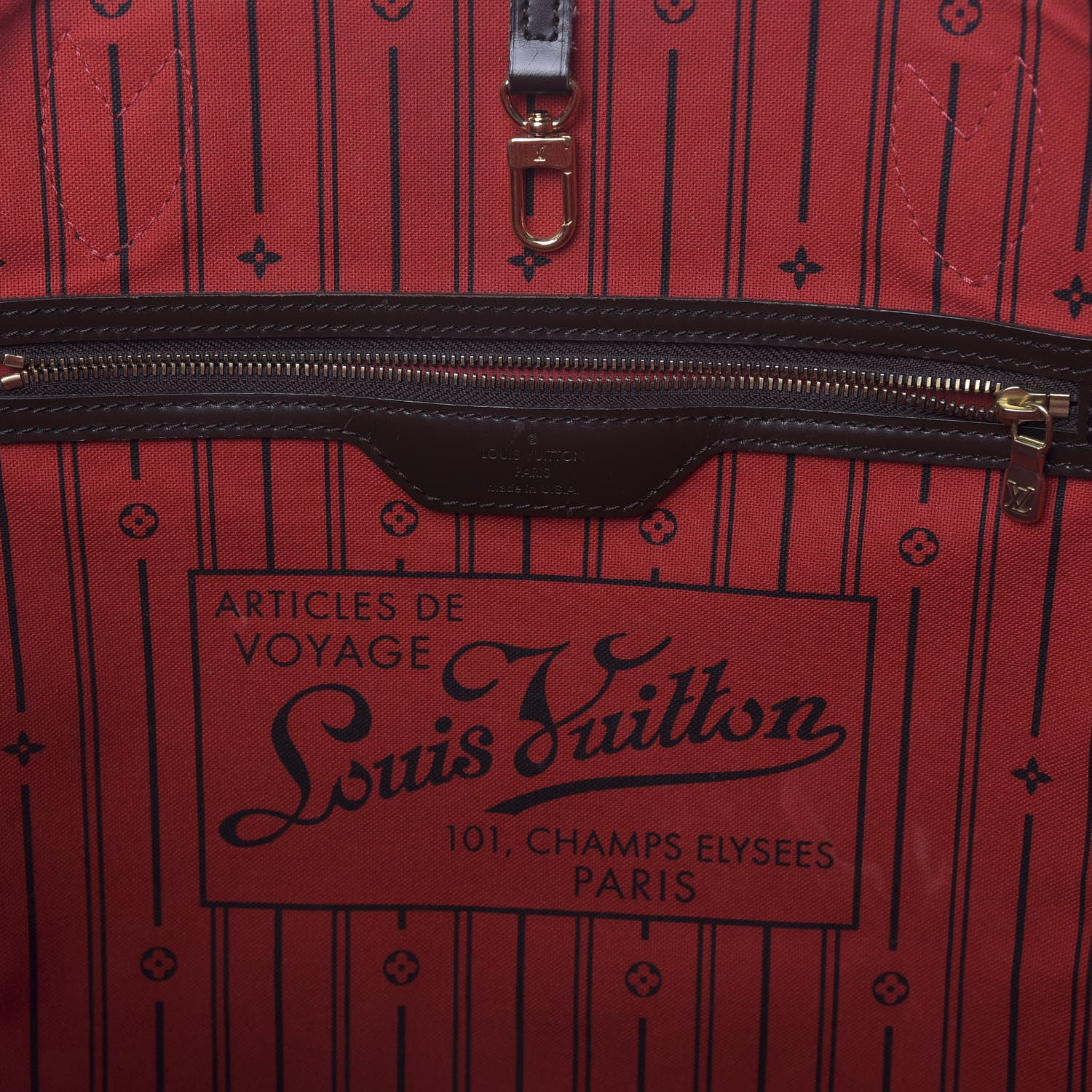 Louis Vuitton Damier Ebene Neverfull GM 11 of 15
