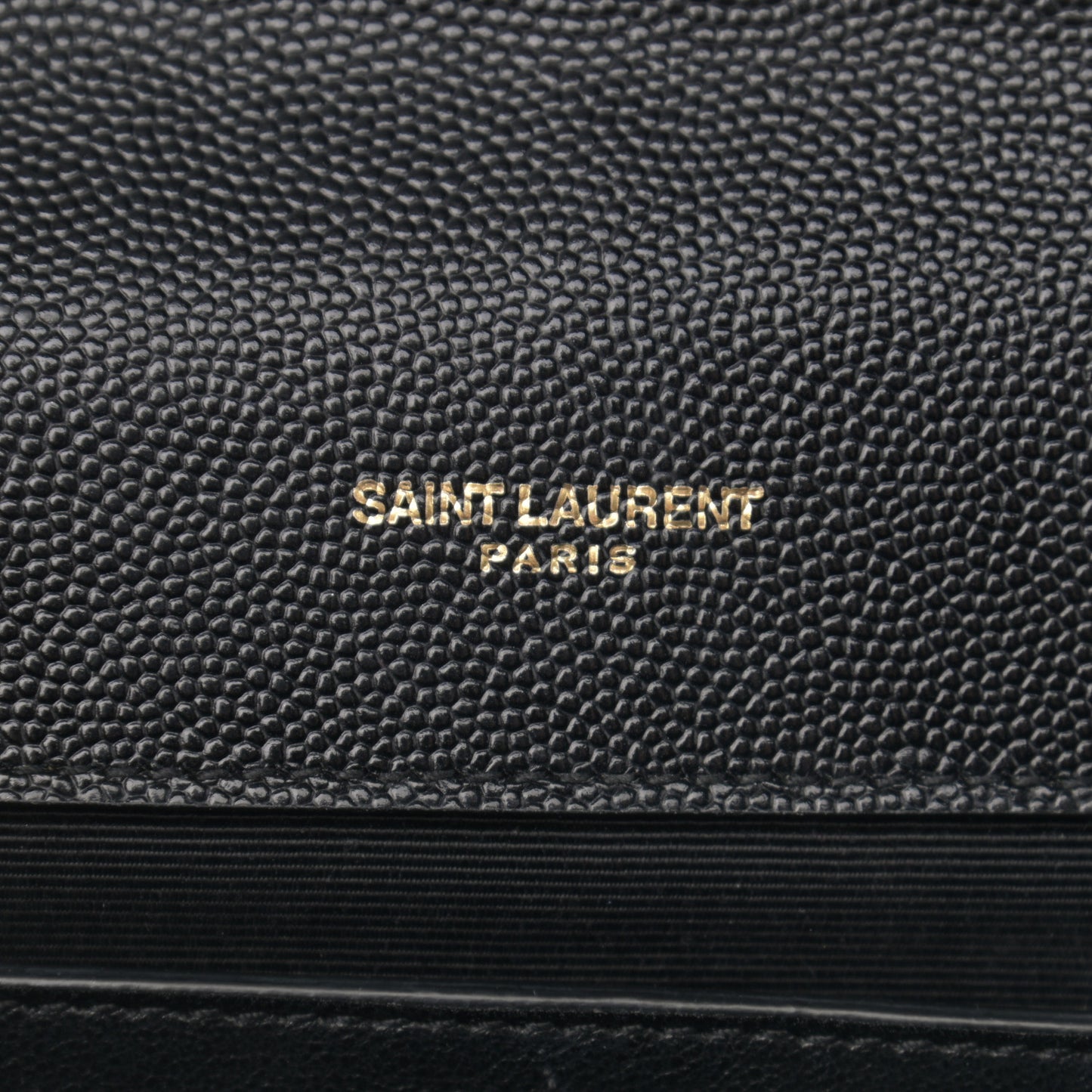 Grain De Poudre Matelasse Chevron Medium Monogram Satchel Black
