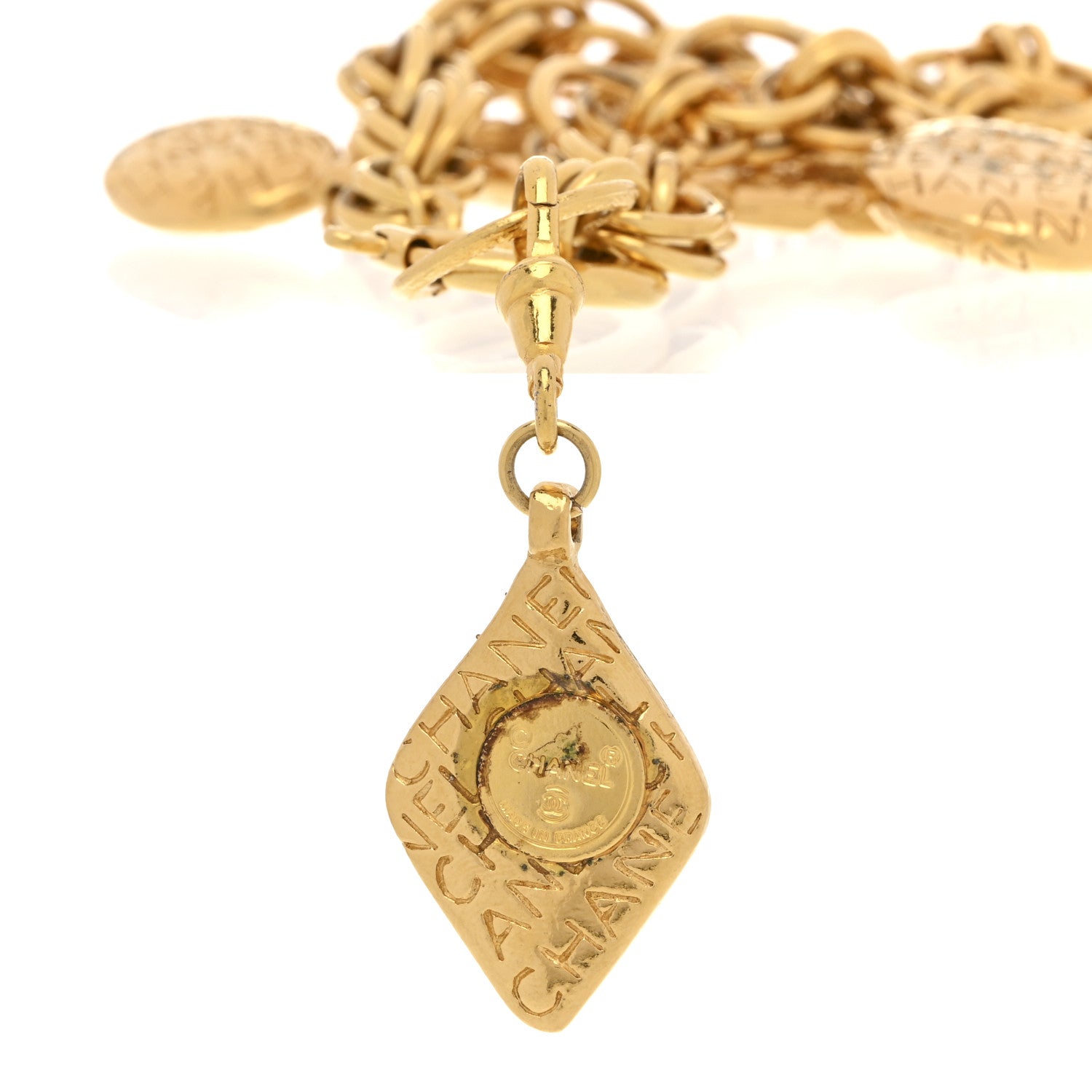 Chanel Bijoux Charm Bracelet Gold 4 of 5