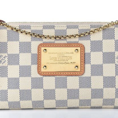 Louis Vuitton Damier Azur Eva Clutch 9 of 13