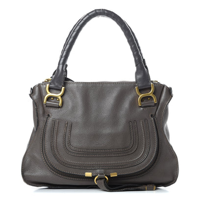 Chloe Calfskin Medium Marcie Satchel Ash 1 of 18