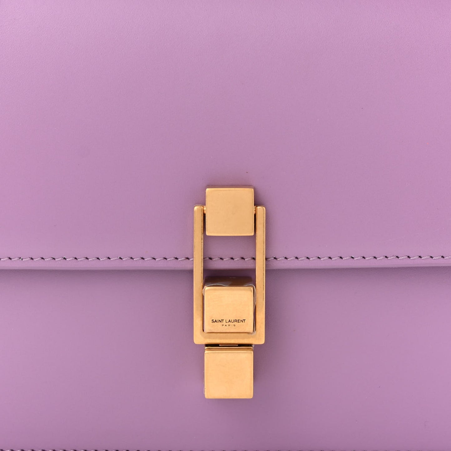 Smooth Calfskin Carre Satchel Lilas