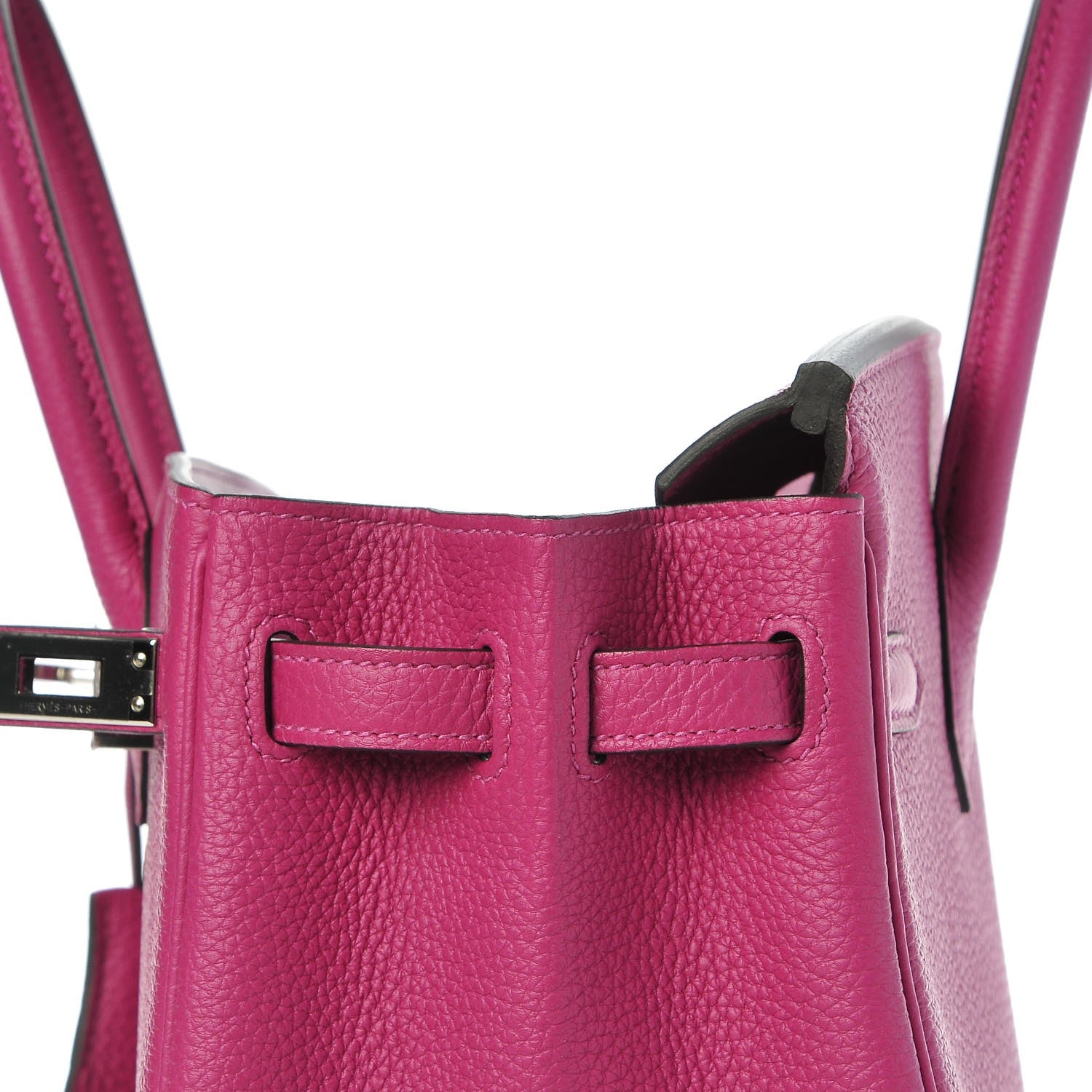 Hermes Togo Birkin 25 Rose Pourpre 14 of 35