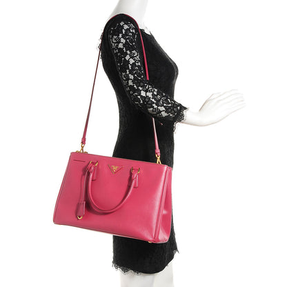 Prada Saffiano Medium Galleria Double Zip Tote Bruyere 2 of 9